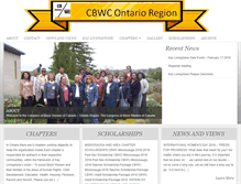 Tablet Screenshot of cbwc-ontario.com